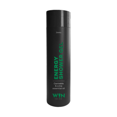 Гель для душу з канабісом та ефірною олією лайма