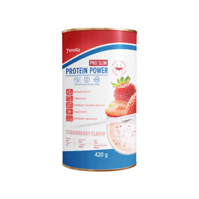 Протеїново-мінеральний коктейль “Полуничний шейк”