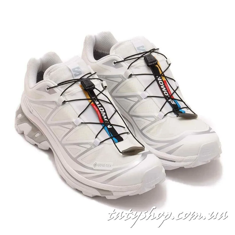 Кросівки SALOMON XT-6 GORE-TEX WHITE